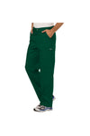 Cherokee Men's WW Revolution Fly Front Drawstring Cargo Pant - Hunter Green