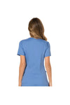 Cherokee Womens' WW Revolution Mock Wrap Top - Ciel