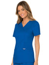 Cherokee Womens' WW Revolution Mock Wrap Top - Royal