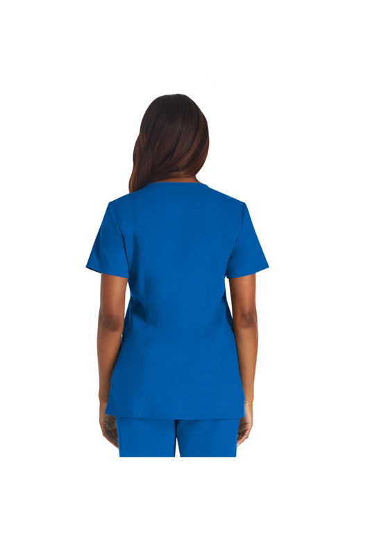 Cherokee Women's WW Revolution V-Neck Top - Royal