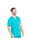 Cherokee Men's WW Revolution V-Neck Top - Teal Blue