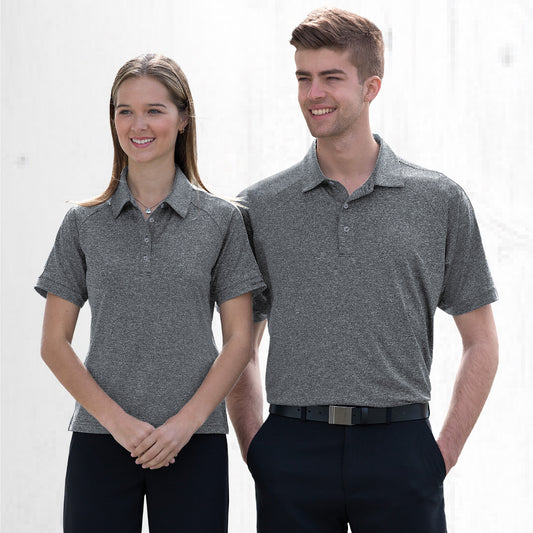 Dri Gear Mens Melange Polo