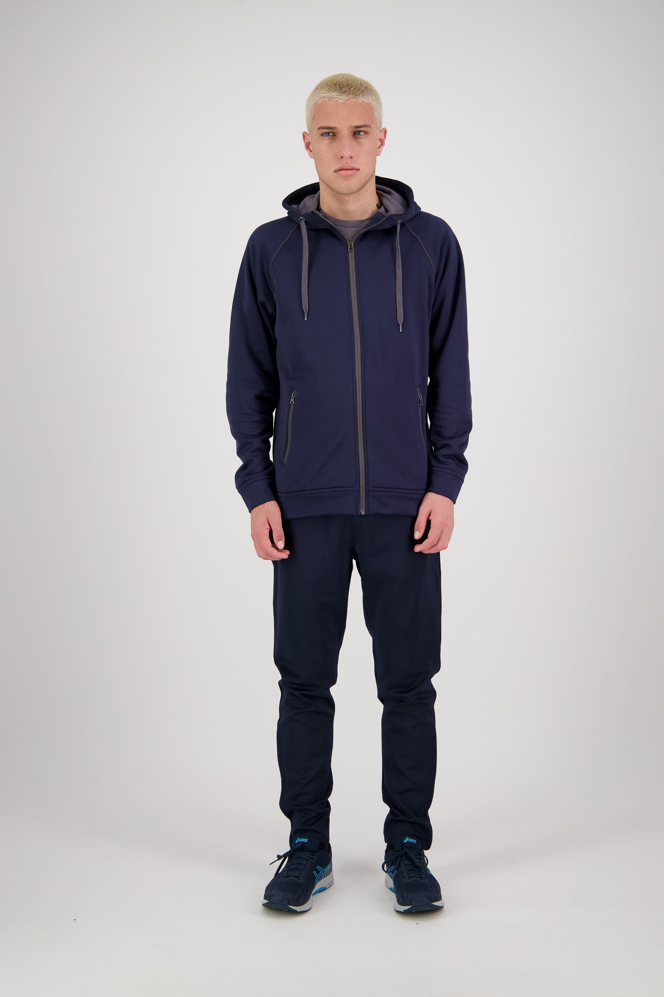 Performance zip outlet hoodie