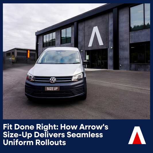 Fit Done Right: How Arrow's Size-Up Delivers Seamless Uniform Rollouts
