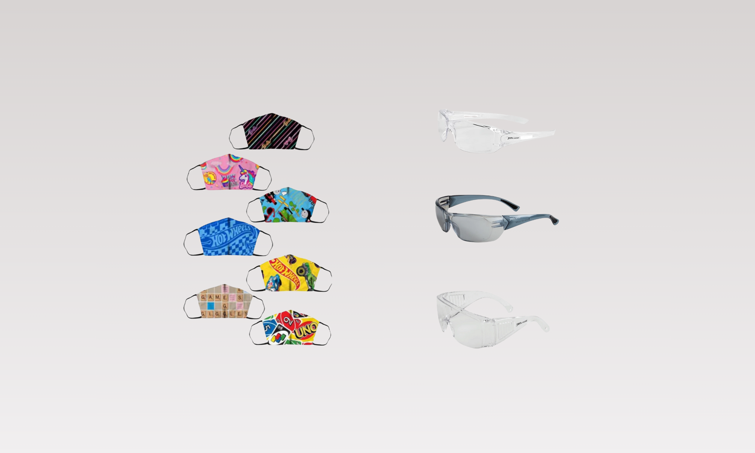 PPE, Eyewear & Masks