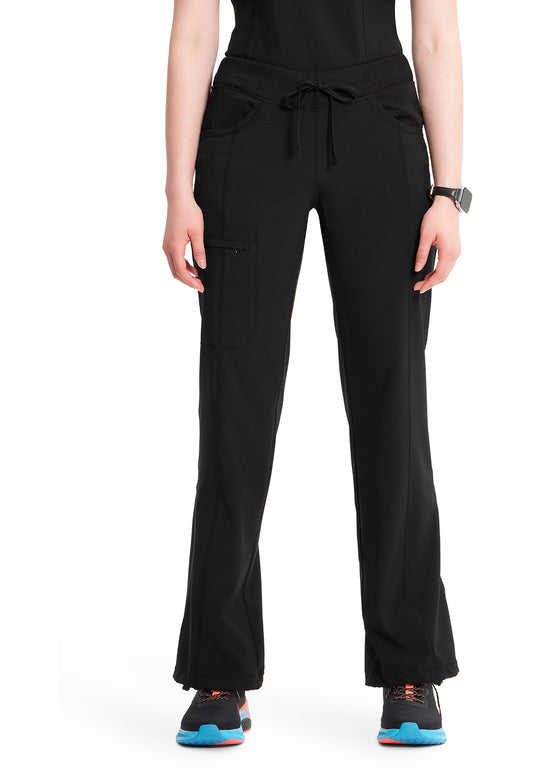 Cherokee Women's Infinity Drawstring Pant - Black