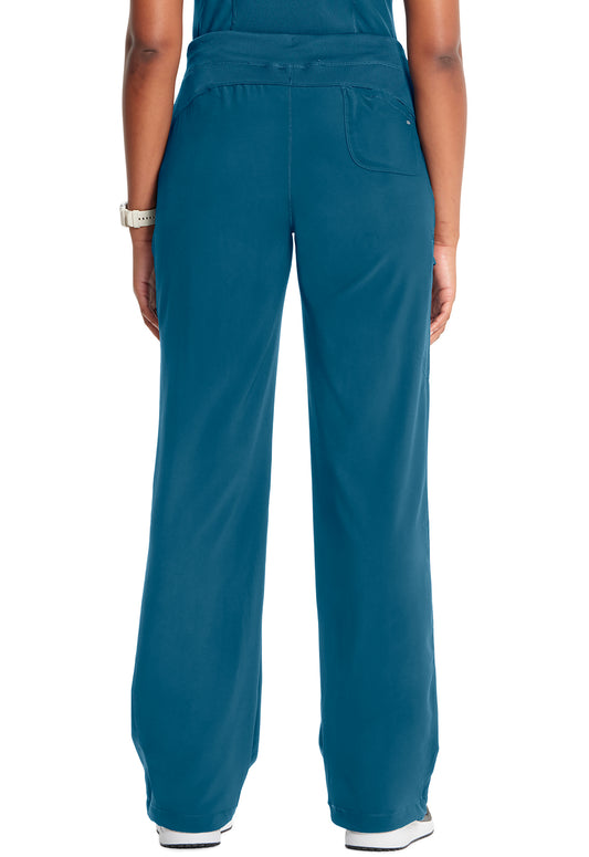 Cherokee Women's Infinity Drawstring Pant - Caribbean Blue