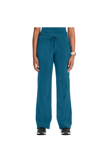 Cherokee Women's Infinity Drawstring Pant - Caribbean Blue