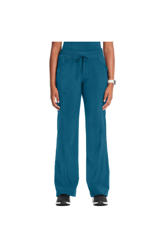 Cherokee Women's Infinity Drawstring Pant - Caribbean Blue