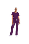 Cherokee Women's Infinity Drawstring Pant - Eggplant