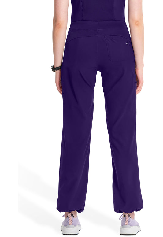 Cherokee Women's Infinity Drawstring Pant - Grape