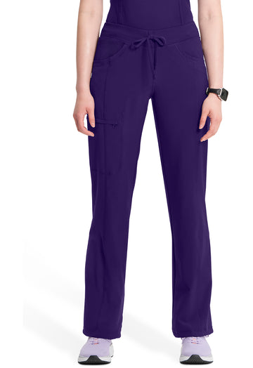 Cherokee Women's Infinity Drawstring Pant - Grape