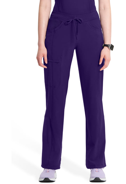 Cherokee Women's Infinity Drawstring Pant - Grape