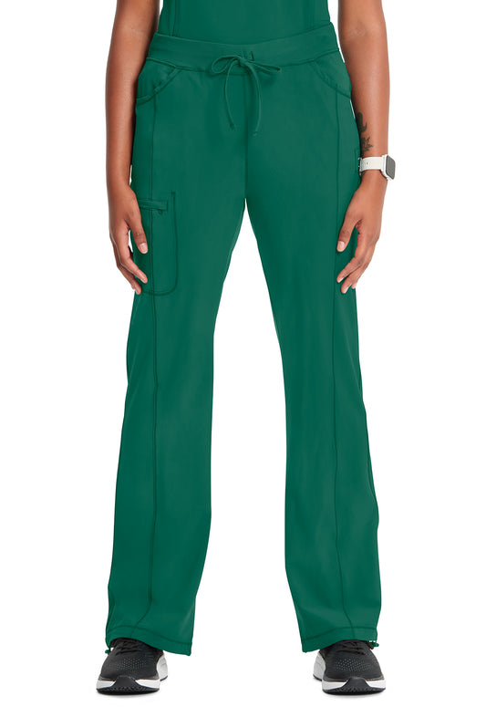 Cherokee Women's Infinity Drawstring Pant - Hunter Green