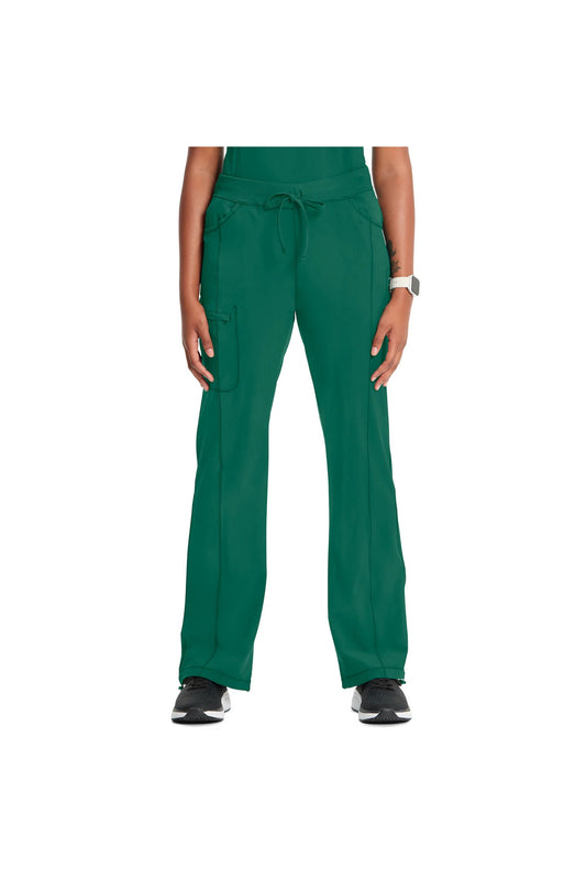 Cherokee Women's Infinity Drawstring Pant - Hunter Green