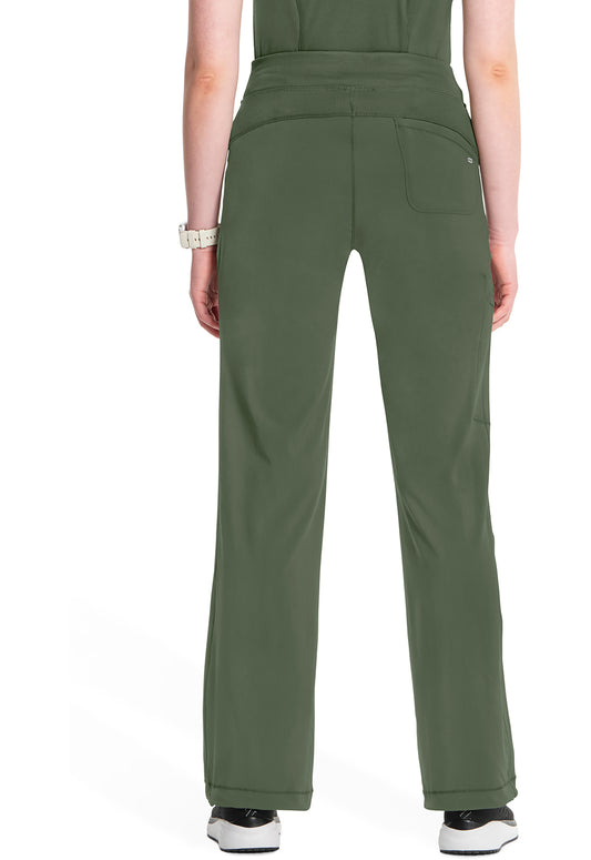 Cherokee Women's Infinity Drawstring Pant - Olive