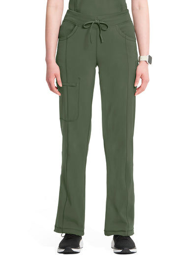 Cherokee Women's Infinity Drawstring Pant - Olive