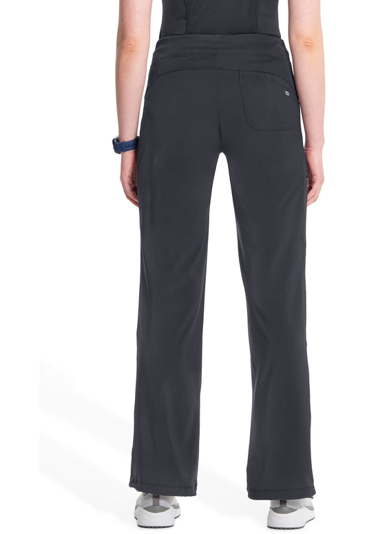 Cherokee Women's Infinity Drawstring Pant - Pewter