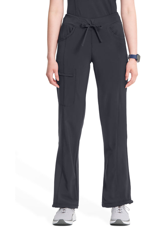 Cherokee Women's Infinity Drawstring Pant - Pewter