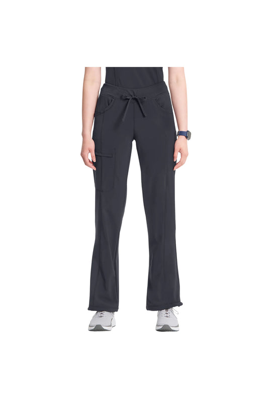 Cherokee Women's Infinity Drawstring Pant - Pewter