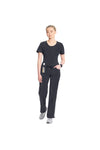 Cherokee Women's Infinity Drawstring Pant - Pewter
