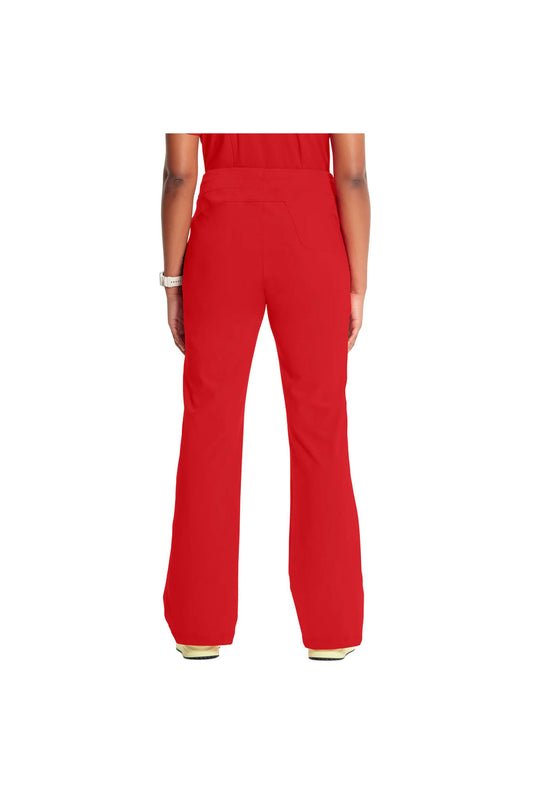 Cherokee Women's Infinity Drawstring Pant - Red