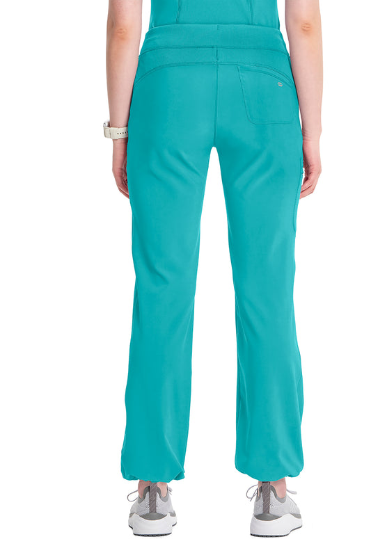 Cherokee Women's Infinity Drawstring Pant - Teal