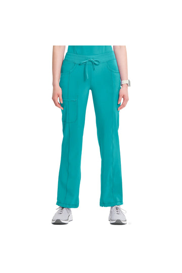 Cherokee Women's Infinity Drawstring Pant - Teal
