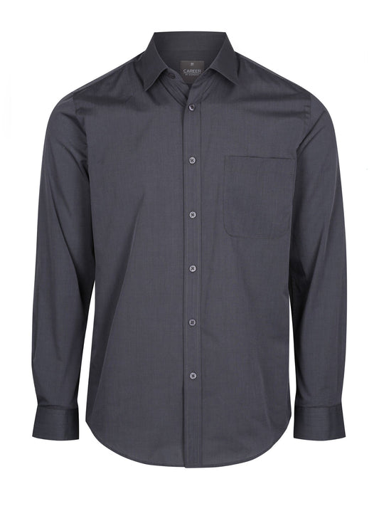 Mens End On End Long Sleeve Shirt