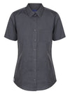 Womens End on End Short Sleeve Casual Shirt