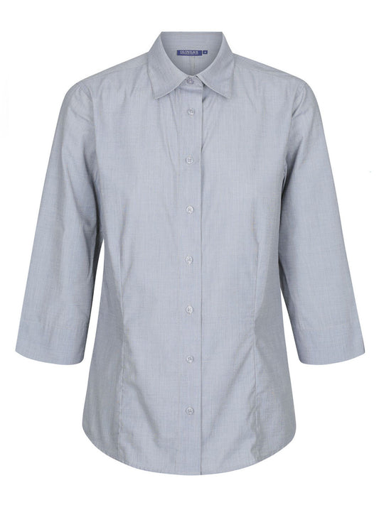 Women's End on End 3/4 Sleeve Shirt