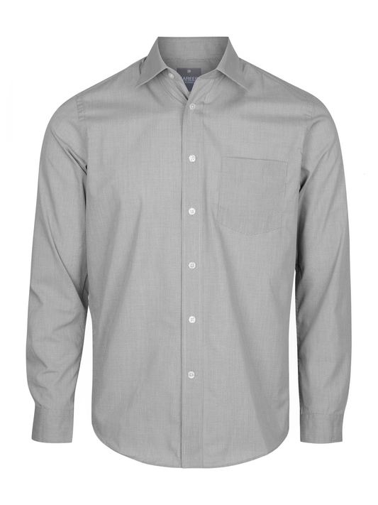 Mens Puppytooth Long Sleeve Shirt