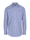 Mens Long Sleeve Gingham Casual Shirt