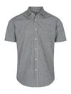 Mens Short Sleeve Gingham Shirt