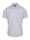 Mens Short Sleeve Gingham Shirt