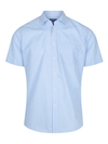 Mens Short Sleeve Gingham Shirt