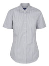 Womens Short Sleeve Gingham Shirt