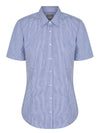 Womens Short Sleeve Gingham Shirt