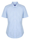 Womens Short Sleeve Gingham Shirt