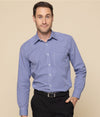 Mens Long Sleeve Gingham Shirt - Pink