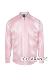 Mens Oxford Check Long Sleeve Shirt