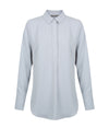 Long Sleeve Soft Quinn Top - Silver