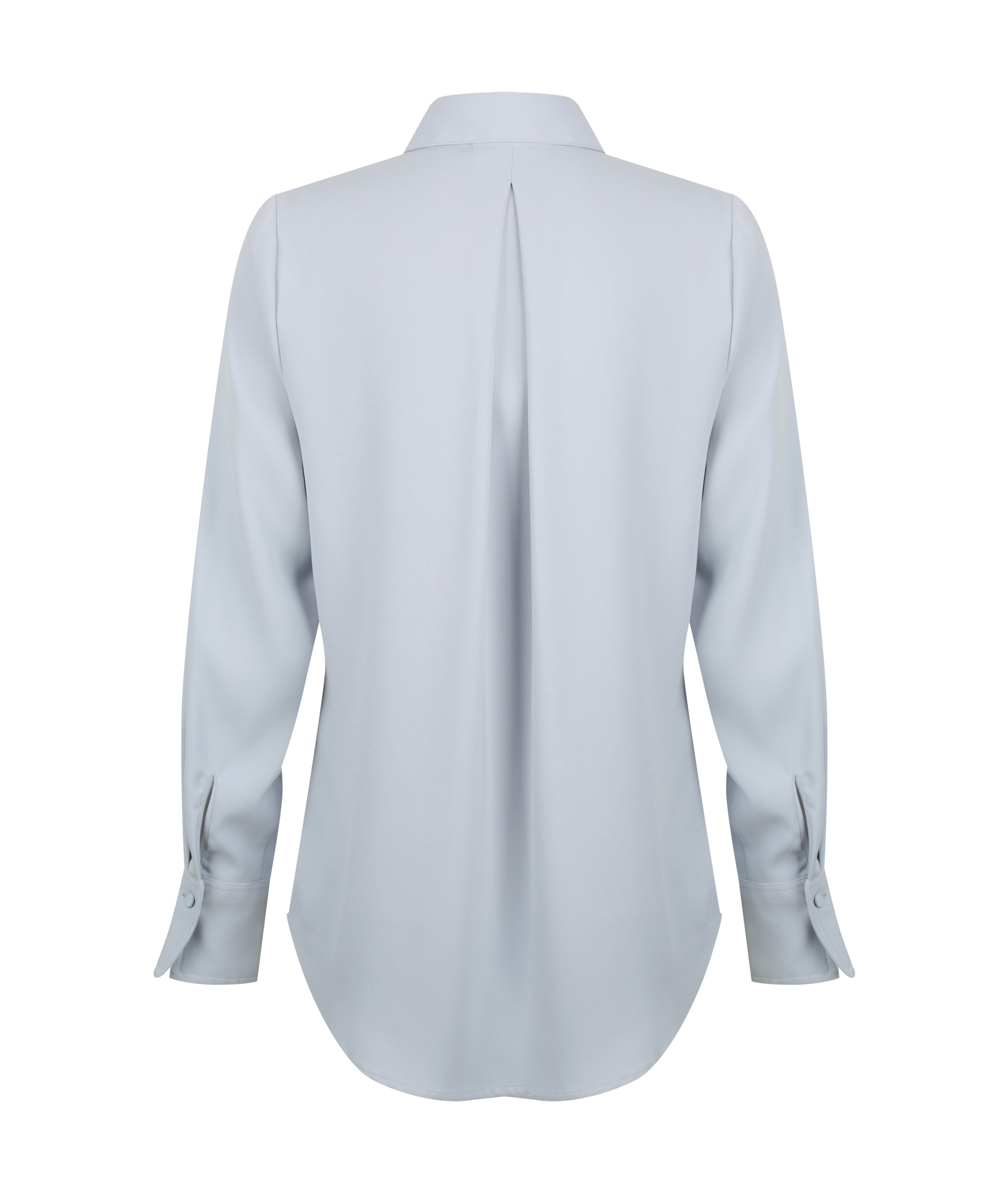 Long Sleeve Soft Quinn Top - Silver