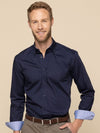 Bradford Men's Long Sleeve Fine Oxford Shirt