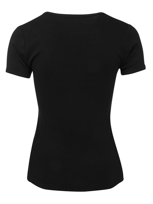Women's Slim Fit V Neck Tee