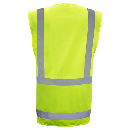 Day/Night Safety Vest - Fluorescent Yellow