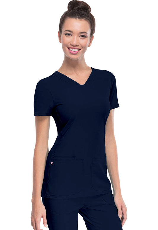 Shaped V-Neck Top