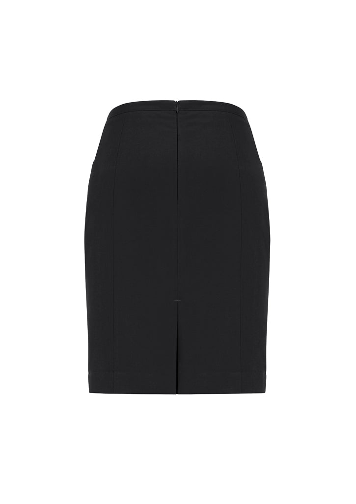 Womens Front Pleat Straight Skirt