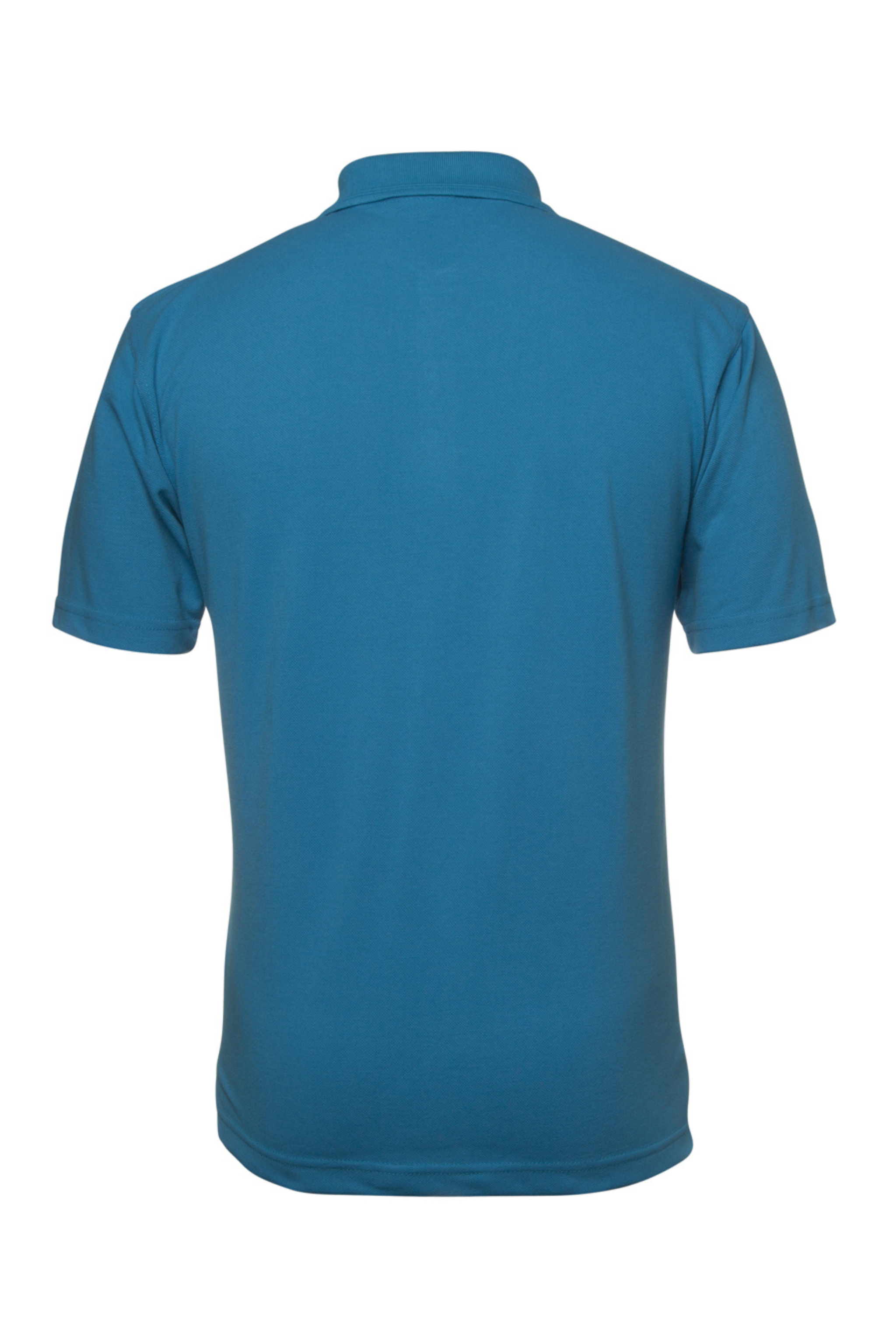 Men's Short Sleeve Polo - Aqua