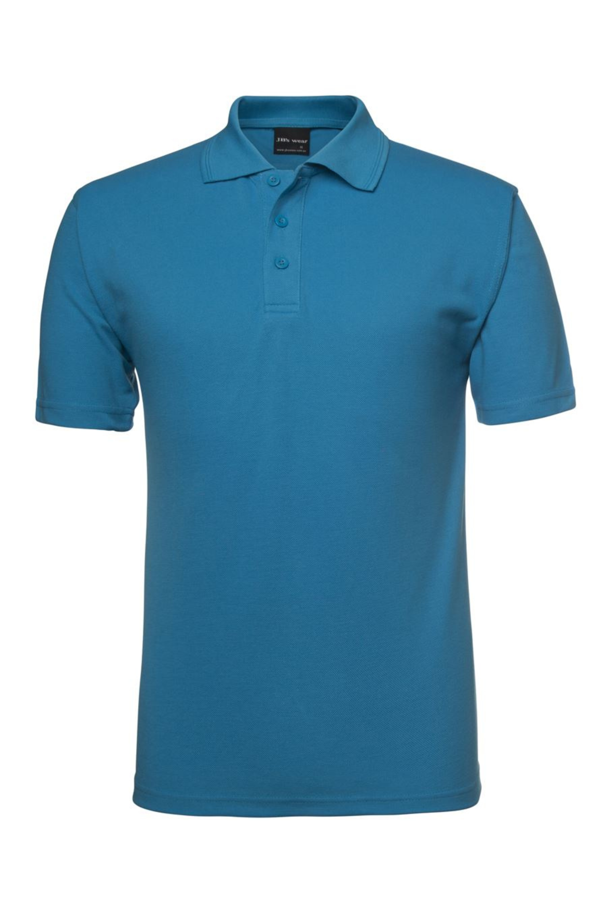 Men's Short Sleeve Polo - Aqua